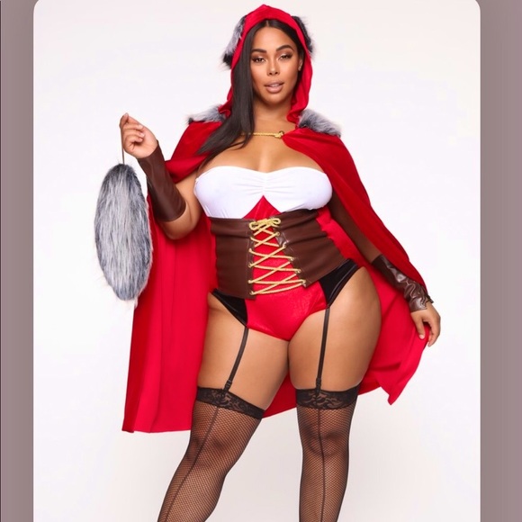 Red Haute Storybook Costume - Picture 2 of 9